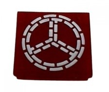 SWF 596149 SWF 596149 Inlegplaatje Hulpbesturingspomp Rood